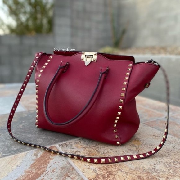 SOLD Valentino Garavani Double Handle Satchel - Picture 3 of 16